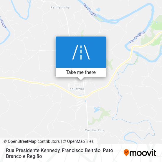 Rua Presidente Kennedy map