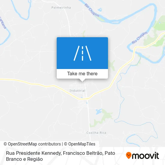 Rua Presidente Kennedy map
