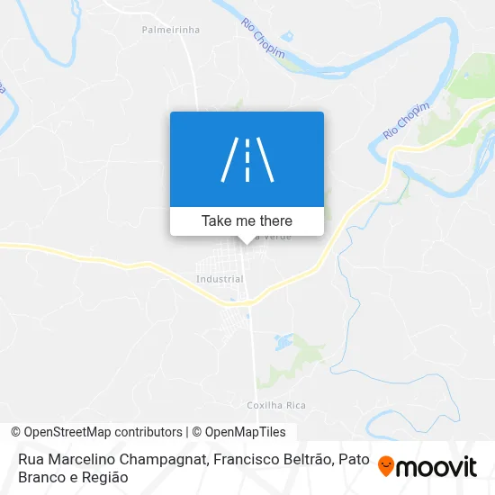 Rua Marcelino Champagnat map