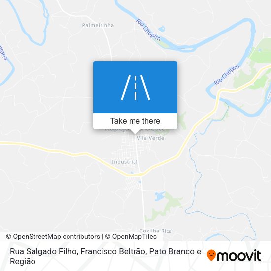 Rua Salgado Filho map