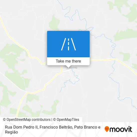 Rua Dom Pedro II map