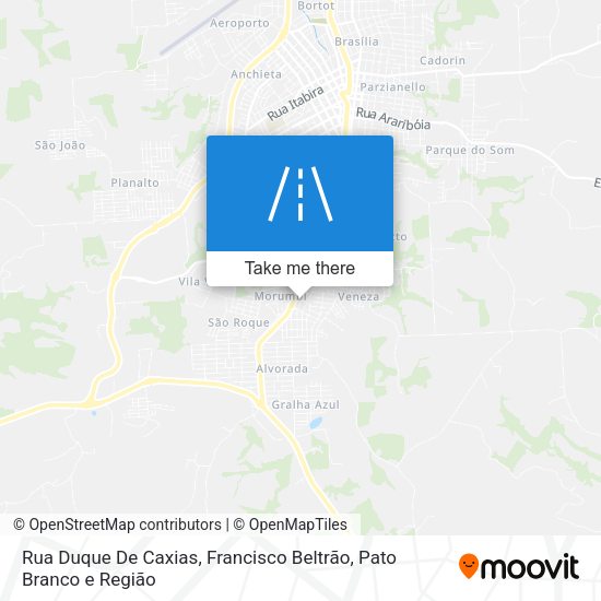 Rua Duque De Caxias map