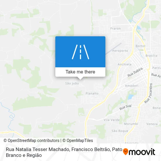 Rua Natalia Tesser Machado map