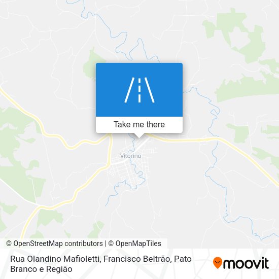 Rua Olandino Mafioletti map