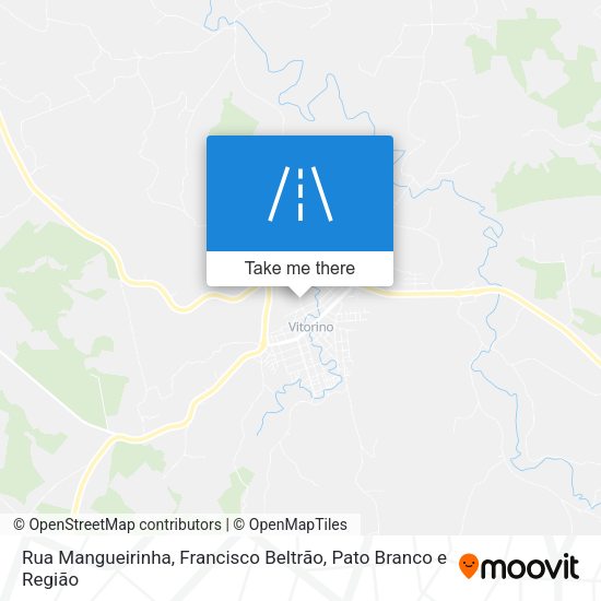 Rua Mangueirinha map