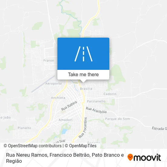 Rua Nereu Ramos map
