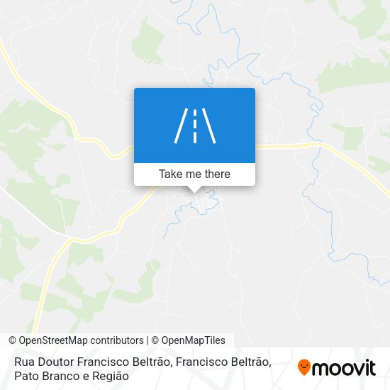 Rua Doutor Francisco Beltrão map