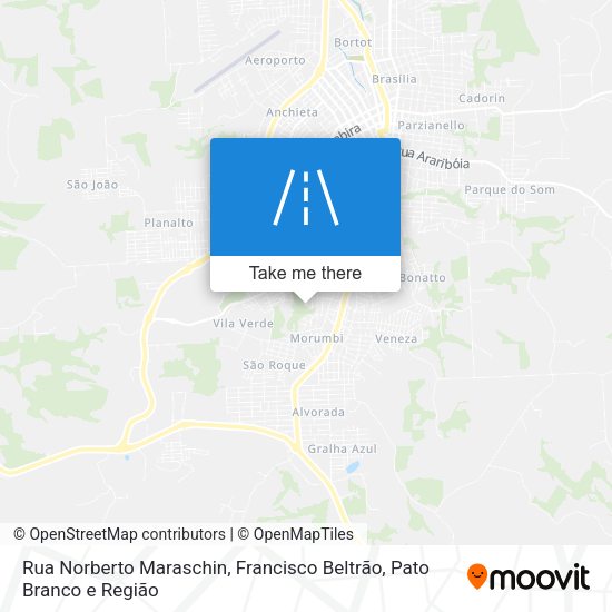 Rua Norberto Maraschin map
