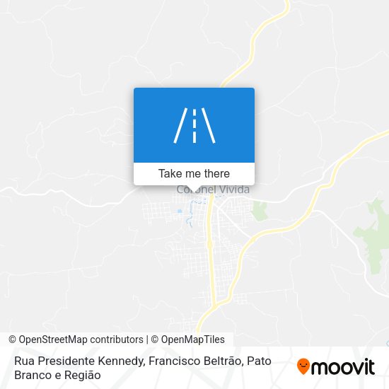 Rua Presidente Kennedy map