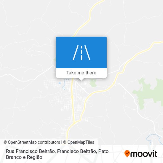 Rua Francisco Beltrão map