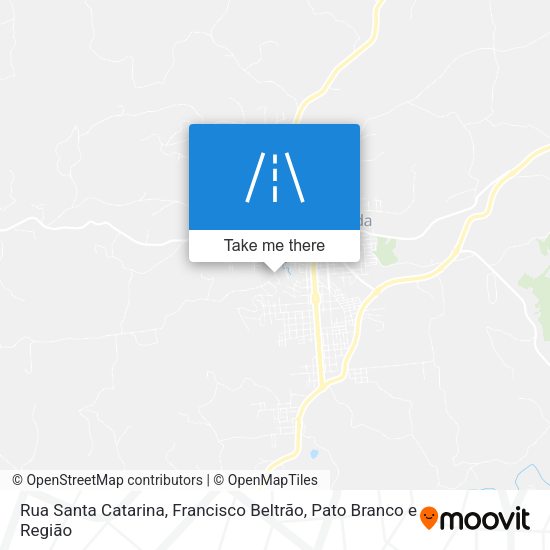 Rua Santa Catarina map