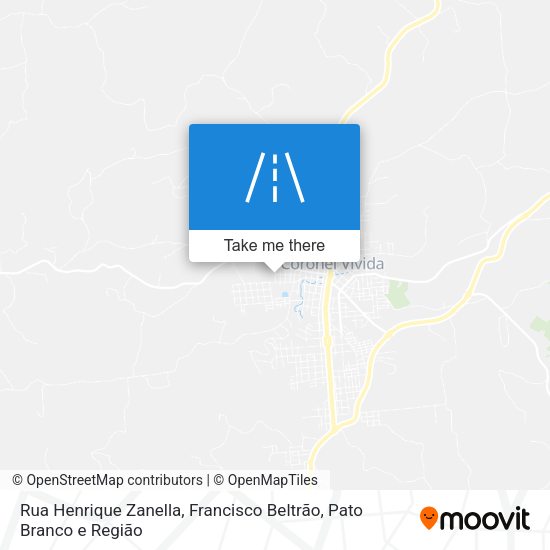 Rua Henrique Zanella map