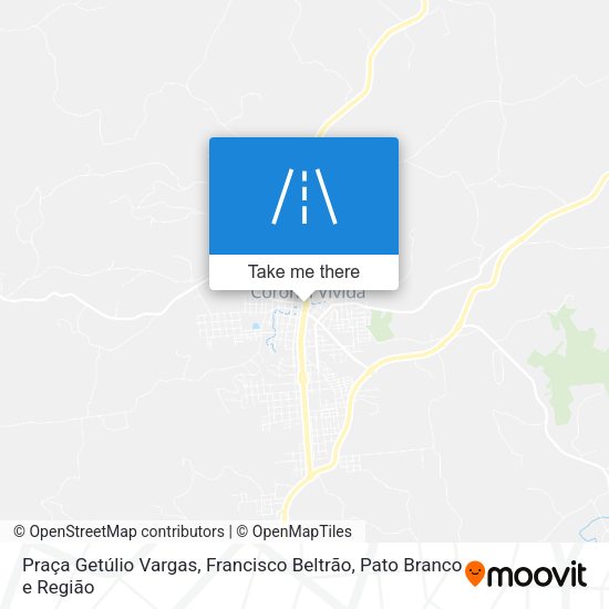 Praça Getúlio Vargas map