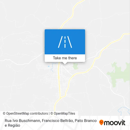 Rua Ivo Buschmann map