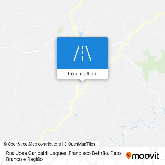 Rua José Garibaldi Jaques map