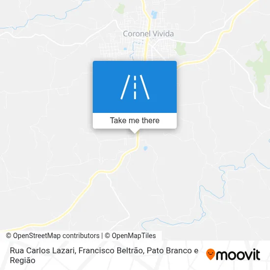 Rua Carlos Lazari map
