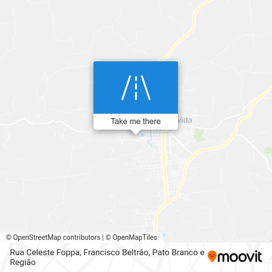 Rua Celeste Foppa map