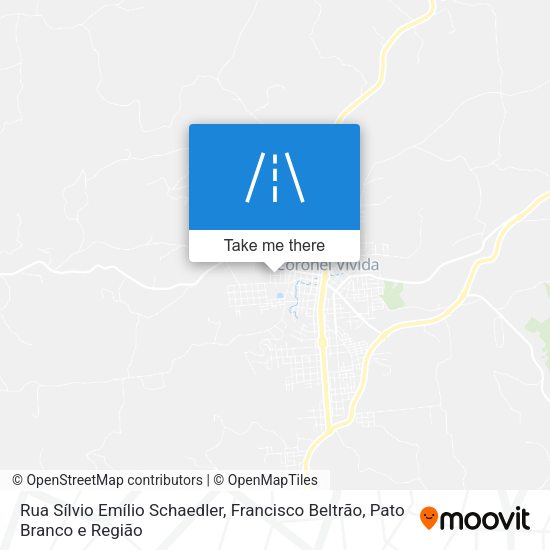Rua Sílvio Emílio Schaedler map