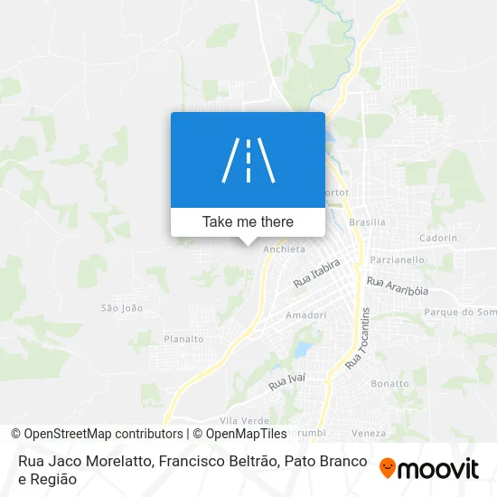 Rua Jaco Morelatto map