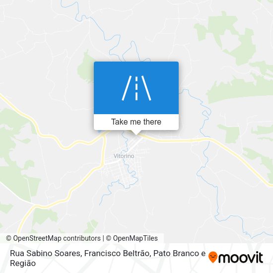 Rua Sabino Soares map