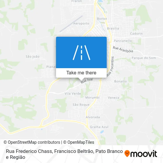 Rua Frederico Chass map