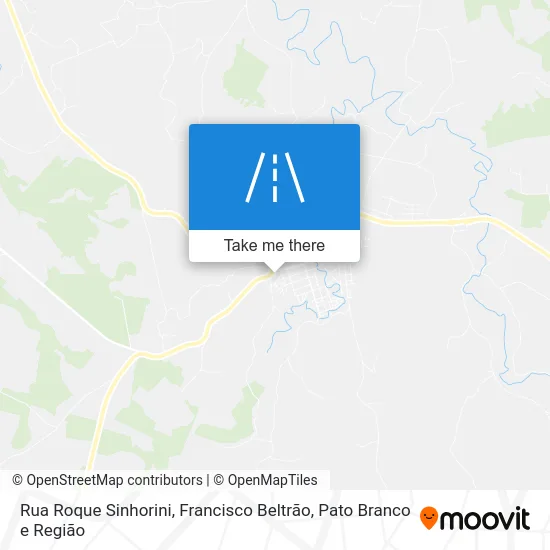 Rua Roque Sinhorini map