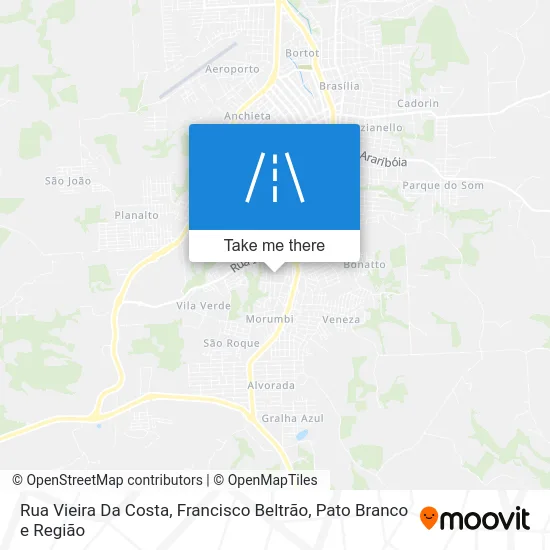 Rua Vieira Da Costa map