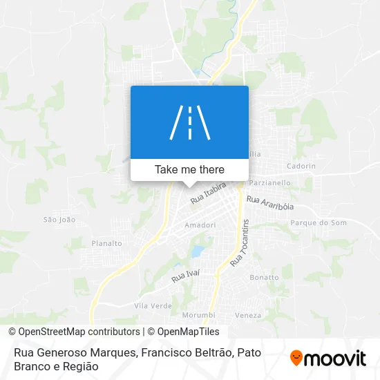 Rua Generoso Marques map