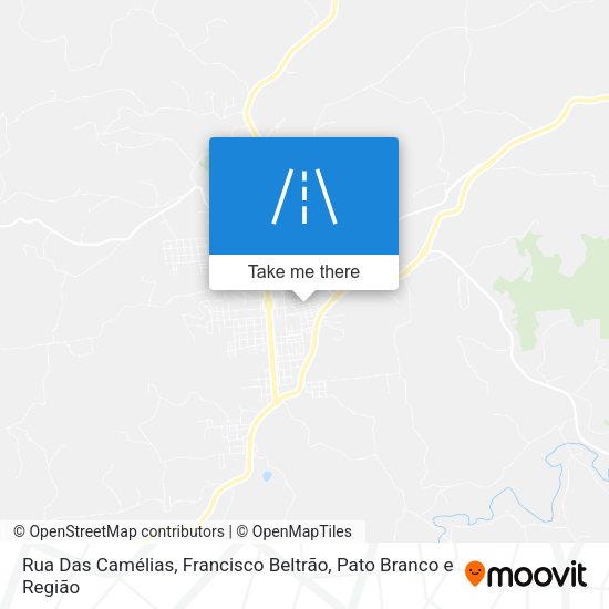 Rua Das Camélias map