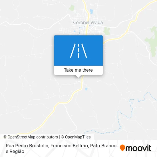 Rua Pedro Brustolin map