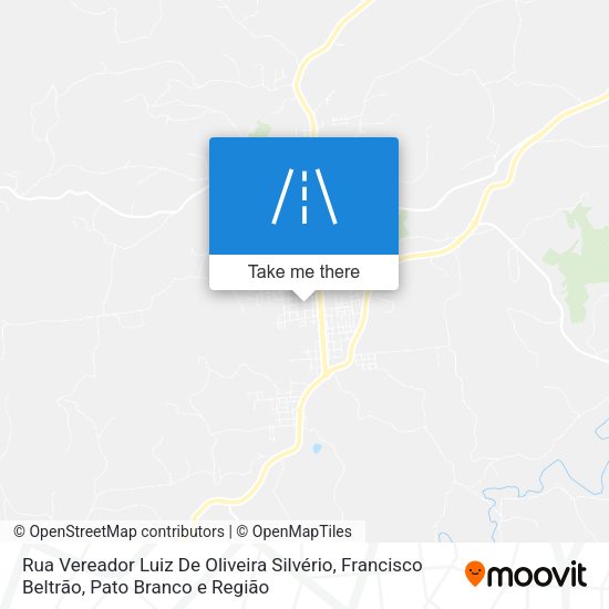 Rua Vereador Luiz De Oliveira Silvério map