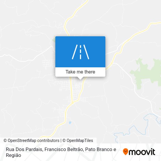 Rua Dos Pardais map