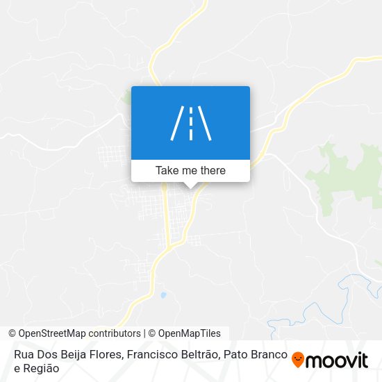 Rua Dos Beija Flores map
