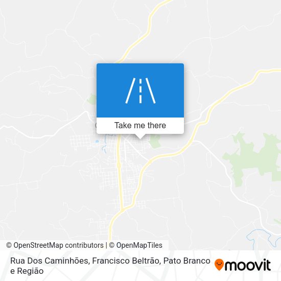 Rua Dos Caminhões map
