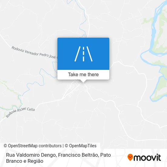 Rua Valdomiro Dengo map