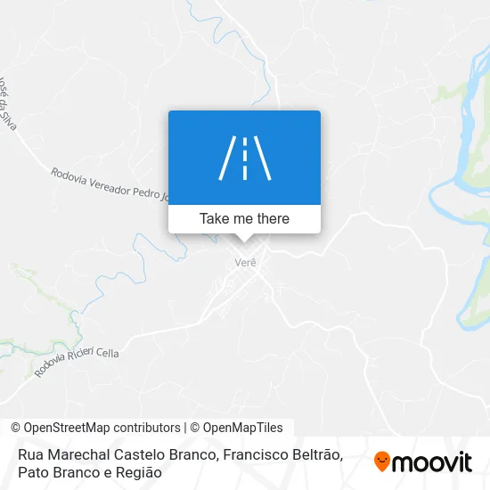 Rua Marechal Castelo Branco map