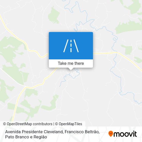 Avenida Presidente Cleveland map