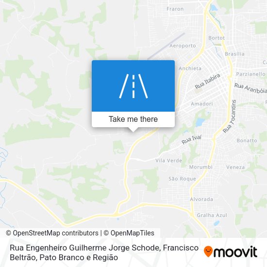 Rua Engenheiro Guilherme Jorge Schode map