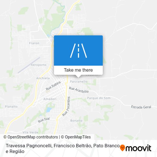 Travessa Pagnoncelli map
