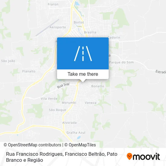 Rua Francisco Rodrigues map