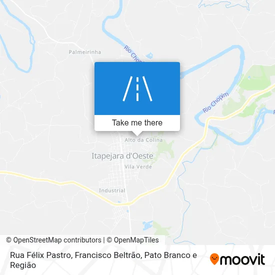 Rua Félix Pastro map