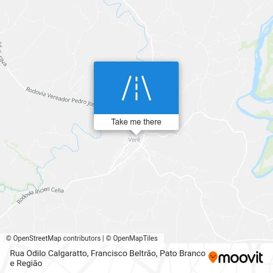 Rua Odilo Calgaratto map