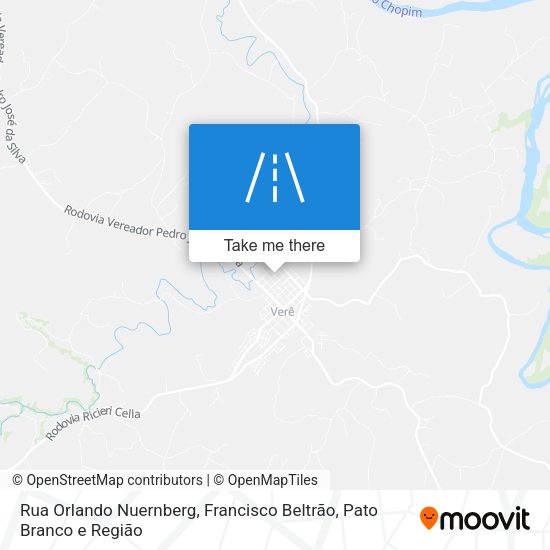 Rua Orlando Nuernberg map
