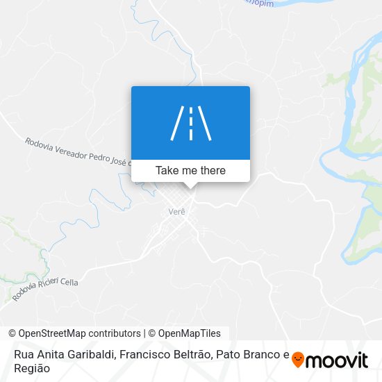 Rua Anita Garibaldi map