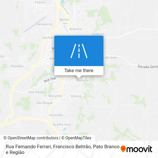 Rua Fernando Ferrari map