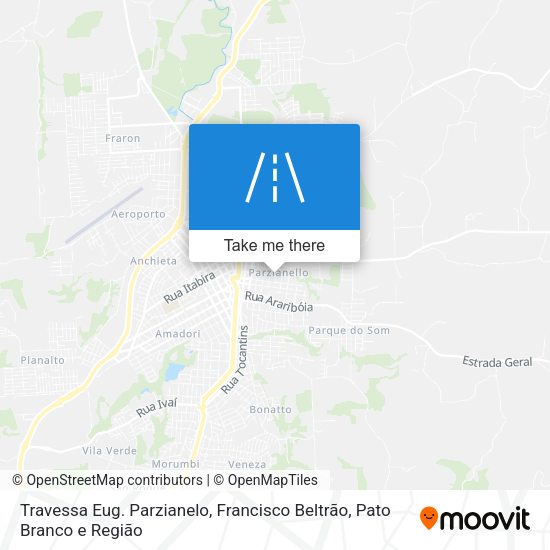 Travessa Eug. Parzianelo map
