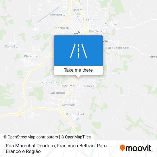 Rua Marechal Deodoro map