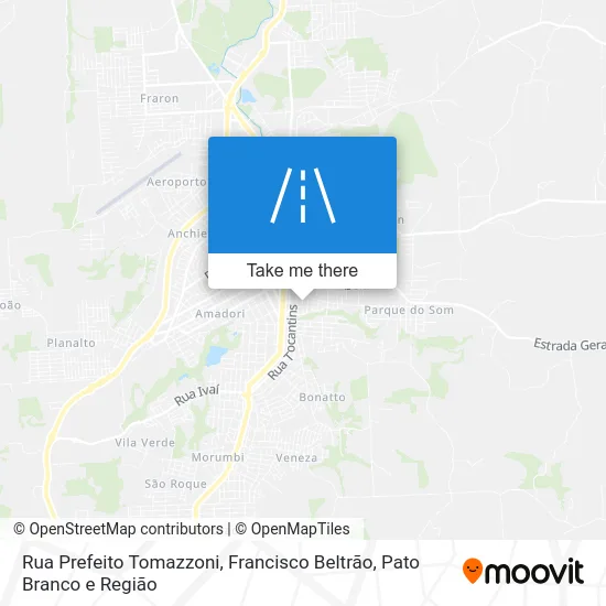 Rua Prefeito Tomazzoni map