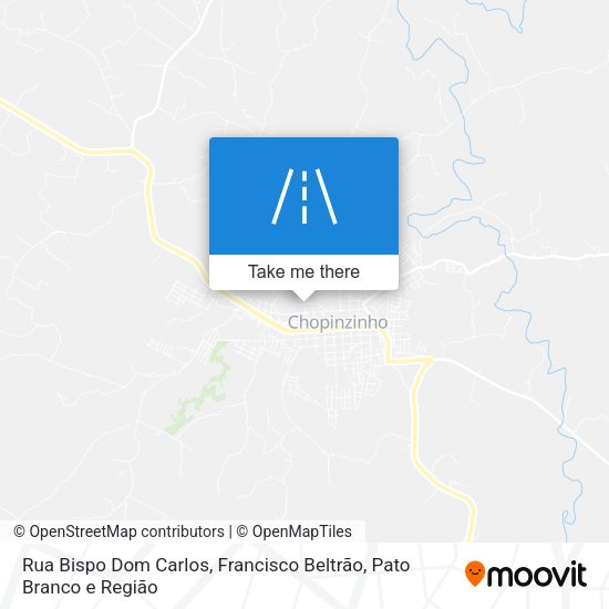 Rua Bispo Dom Carlos map