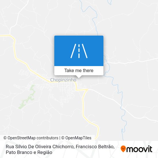Rua Sílvio De Oliveira Chichorro map